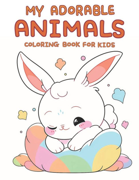 Coloring Books For Kids Ages 8-12: Baby Cute Animals Design and Pets  Coloring Pages for boys, girls, Children (Paperback), Blue Willow Bookshop