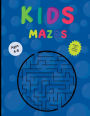 Kids Mazes Activity Book: 50 Mazes with solutions included: