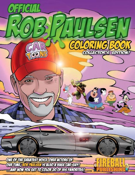 Official ROB PAULSEN Coloring Book