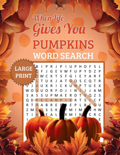 When Life Gives You Pumpkins Word Search
