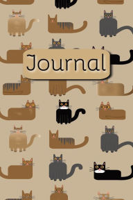 Title: Journal: A Blank Lined Notebook for Writing Notes, Thoughts, and Ideas, 120 Sheets, 6 x 9 inches, Cats Theme, Author: C.S. Hoover