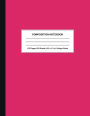 Hot Pink Composition Notebook: Lined Composition Book