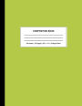 Lime Green Composition Book: Lined Composition Book