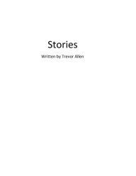 Title: Stories, Author: TREVOR ALLEN