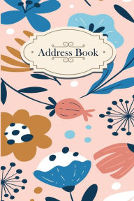 Title: Floral Pattern Address Book: Pink, Author: Sarah Frances
