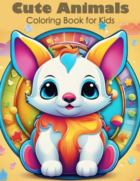 Barnes and Noble Coloring Books for Kids Ages 8-12: A Cute Coloring Book  with Fun, Simple, and Beautiful Animal Drawings (Perfect for Beginners and  Animal Lovers)