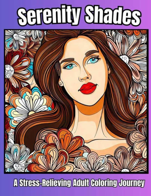 Serenity Shades A Stress Relieving Adult Coloring Journey 31 by Gerome