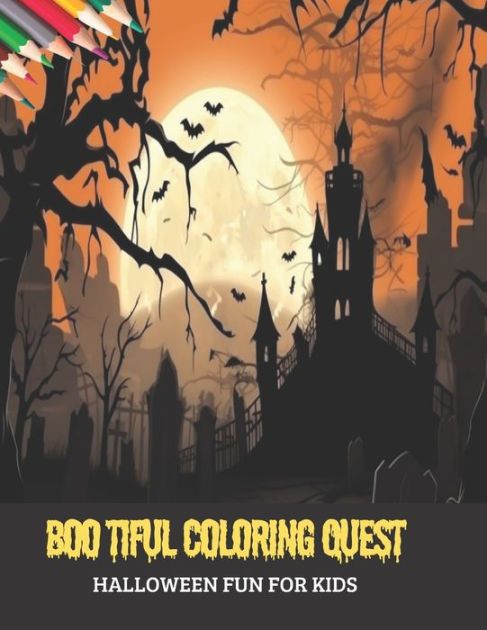 Boo-tiful Drawings: A Halloween Color Book Adventure!