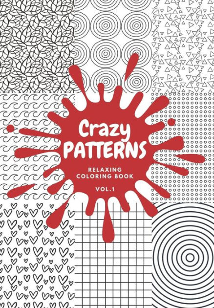 crazy patterns coloring pages