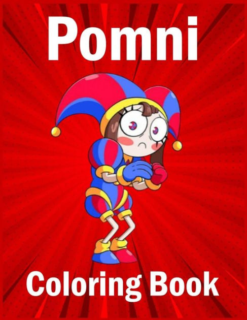 pomni coloring book