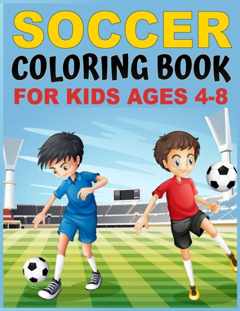 Coloring Book for Kids: Football coloring books for boys ages 8-12: Soccer  Activity Book For Kids (Paperback) - Yahoo Shopping