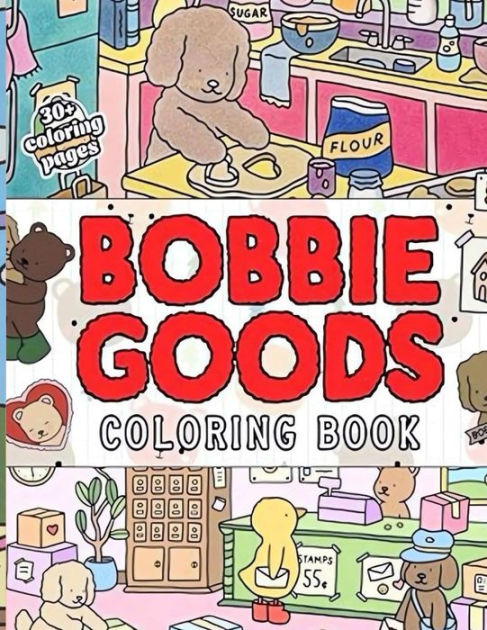 Some completed pages from my Bobbie Goods coloring book 🥰 : r/Coloring