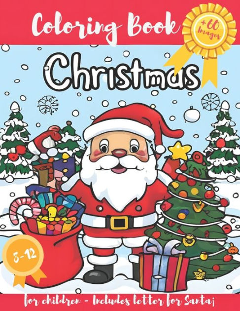 Barnes and Noble Christmas Coloring Book for Kids Ages 8-12: A