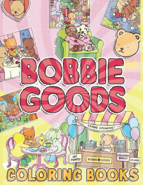 LIBRO DE PINTAR BOBBIE GOODS – JR Creaciones