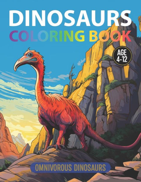 Coloring Books for Kids Ages 4-8 Animals: Dinosaurs Coloring Books For Kids  Ages 4-8 : Dinosaur Activity Book For Toddlers and Adult, childrens Books  Animals Age 3-8 (Series #3) (Paperback) 