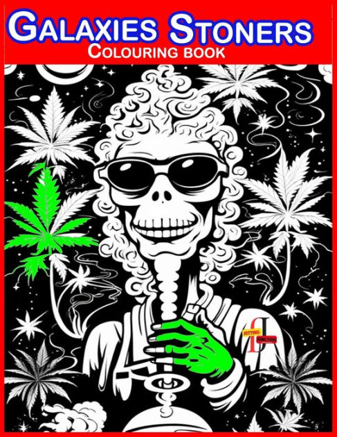 Barnes and Noble Psychedelic Coloring Book: Stoner Activity Book