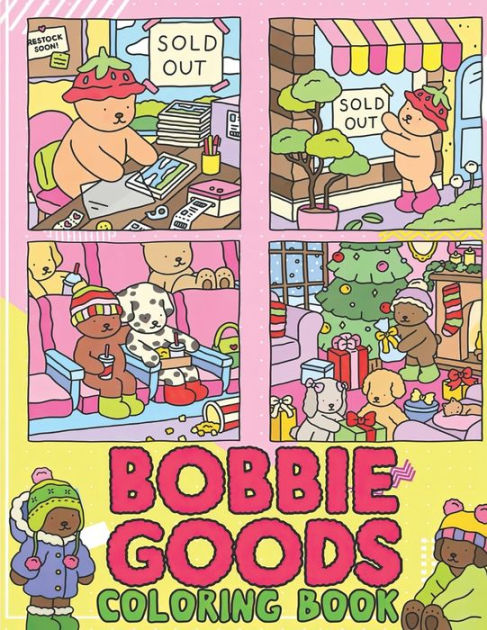Bobbie Goods Coloring Book: Cartoon Characters boobiegoods