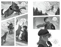Alternative view 3 of Zoe and the Thundering Snow: A Winter of Terror Graphic Novel