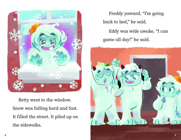 Betty the Yeti Has a Snow Day