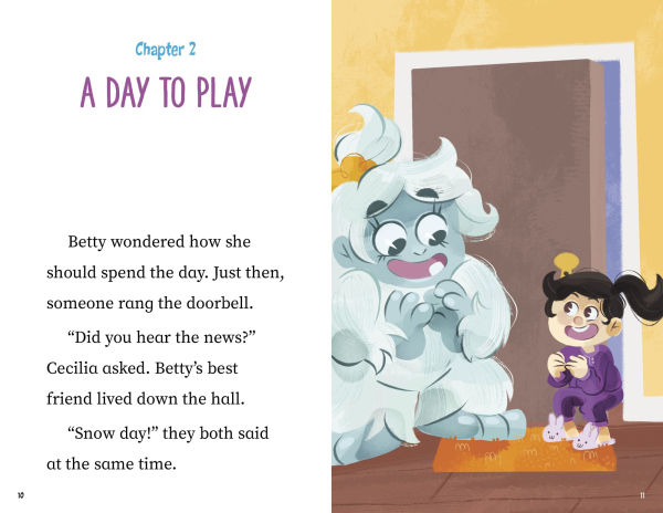 Betty the Yeti Has a Snow Day