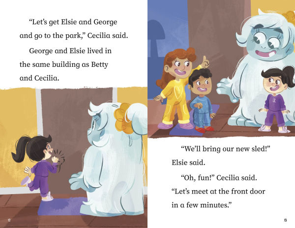 Betty the Yeti Has a Snow Day