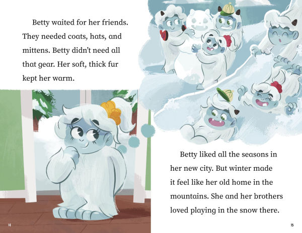 Betty the Yeti Has a Snow Day