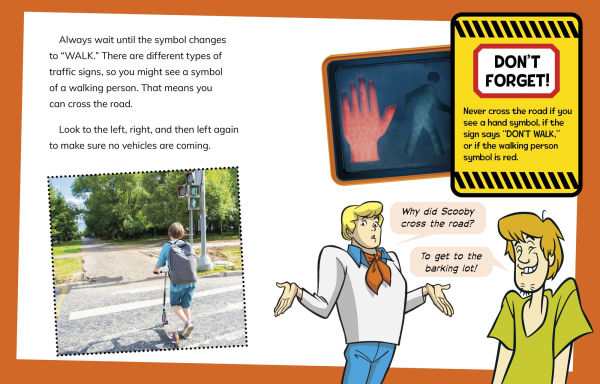 Look Both Ways, Scooby-Doo!: A Guide to Road Safety