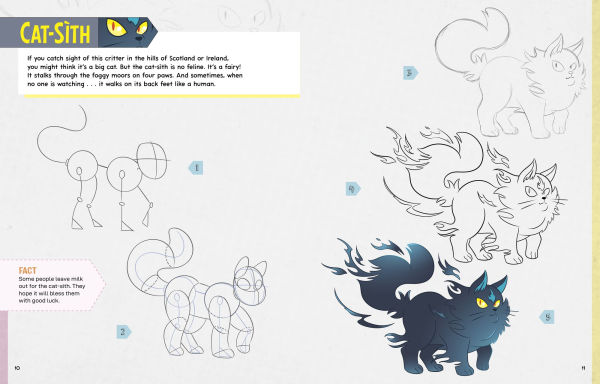 Manga Drawing with Mermaids, Unicorns, and Other Magical Creatures