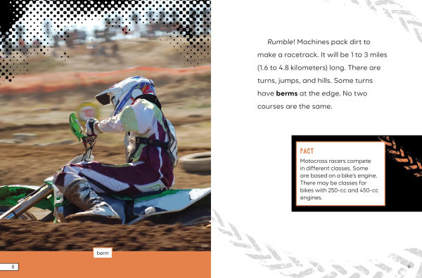 Motocross: Turns and Berms