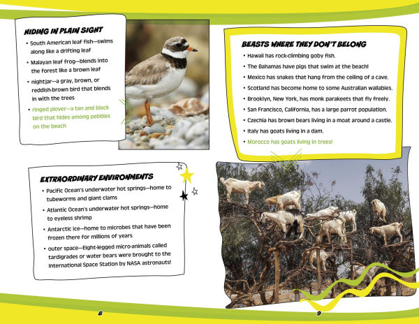 Fascinating Lists About Nature's Grossest and Greatest