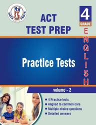 Title: ACT Aspire , 4th Grade ELA Practice Tests ,Volume 2, Author: Math-knots
