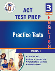 Title: ACT Aspire , 3rd Grade ELA Practice Tests ,Volume 2, Author: Math-knots