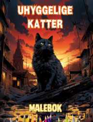 Title: Uhyggelige katter Malebok Fascinerende og kreative scener med skremmende katter for de over 15 ï¿½r: Fantastisk samling av unike morderkatter for ï¿½ fremme kreativitet, Author: Colorful Spirits Editions