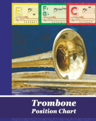 Title: Trombone Position Chart: Trombone Fingering Chart (Brass Fingering Charts), Author: Helen Winter