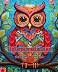Title: Uglemandalaer Malebok for voksne Antistress-mï¿½nstre som oppmuntrer til kreativitet: Mystiske bilder av ugler som lindrer stress og balanserer sinnet, Author: Inspiring Colors Editions