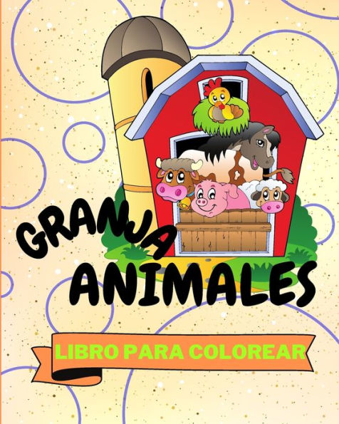 Libro Para Colorear con Aimales de Granja Adorables Páginas Para