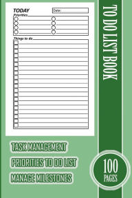 Title: Task To Do List: Green, Author: Sarah Frances