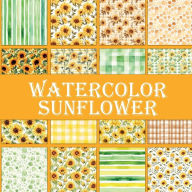 Title: Watercolor Sunflowers: Scrapbook Paper Pad, Author: Digital Attic Studio