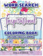 Word Search & Inspirational Coloring Book: Stress Relief, Motivation & Positive Vibes for Teens, Adults and Seniors with Inspirational Quotes to Color