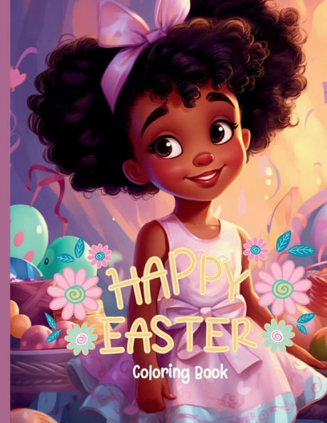 Happy Easter: Coloring Book