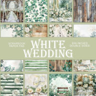 Title: White Wedding: Scrapbook Paper Pad, Author: Digital Attic Studio