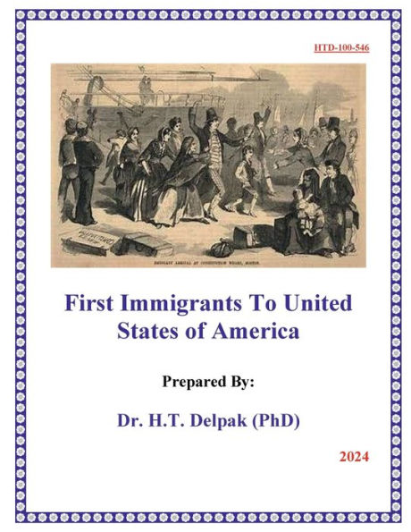 First Immigrants To United States of America