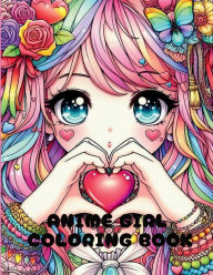 Title: Anime Girl Coloring Book, Author: Rachael Reed