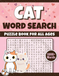 Title: CAT THEMED WORD SEARCH PUZZLE BOOK -LARGE PRINT - FOR ALL AGE, Author: Prints Parade Gallery