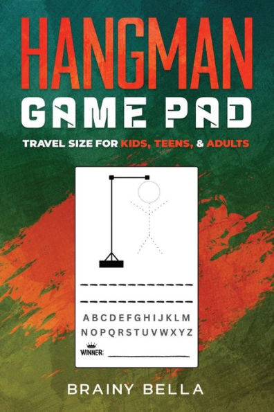 Hangman Game Pad: Travel Size for Kids, Teens, & Adults