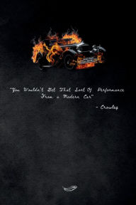 Title: Crowley's Car On Fire: Good Omens Inspired Poetry Journal, Gomens Series Notebook For Daily Writing, Author: Ineffable Bookshop