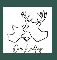 Title: Our Wedding: Buck and Doe Wedding Guest Book perfect for a camo, hunting themed wedding, Author: Briana Lake