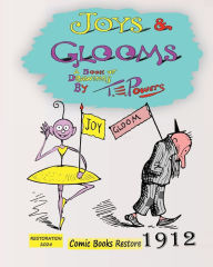 Title: Joys and Glooms: Edition 1912, A Book of drawings, Author: Thomas Powers