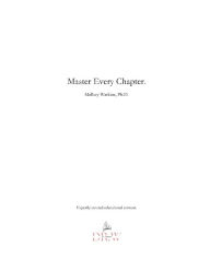 Title: Master Every Chapter.: 14- day guide to developing a research study topic., Author: Dr. Mallory Watkins