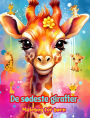 De sï¿½deste giraffer - Malebog for bï¿½rn - Kreative scener med sï¿½de og sjove giraffer: Charmerende tegninger, der opfordrer til kreativitet og sjov for bï¿½rn
